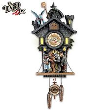 The Bradford Exchange Wizard of Oz Cuckoo Clock with Barking Toto picture