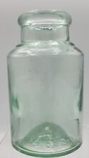 Aqua Glass Bottle Cannington, Shaw & Co. England 1875-92 Mouth Blown Rare No LTD picture