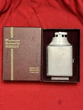 Vintage New Ronson Master case Cigarette Case Lighter With Original Box picture