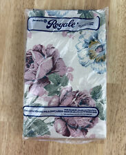 Vintage Janaco’s Royale Luxury 2 Pillowcases New Old Stock Floral Rose No Iron picture
