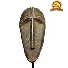 African Hand-carved Vintage Fang Mask Unique African Tribal Art Home Decor-1066 picture