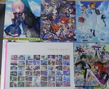 Type-Moon Fate Grand Order FGO MEMORIAL ART BOOK 1st-5th Set picture