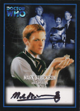 2002 Strictly Ink Doctor Who AU10 Mark Strickson (Turlough) Autograph Card picture
