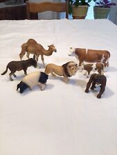 Schleich Animals Assorted Lot Of 7 picture