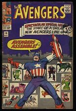 Avengers #16 VG+ 4.5 Hawkeye Scarlet Witch Quicksilver Join Marvel 1965 picture
