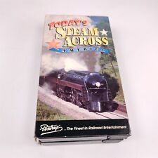 ✅ Pentrex Video Today's Steam Across America Part 1 2 Train Railroad VHS 1995 picture