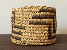 Vintage Native American Indian Papago Pima Hand Woven Basket - 4