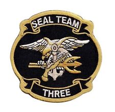 Navy Seal Team Three Hook Patch picture