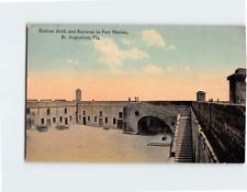 Postcard Roman Arch and Runway in Fort Marion St. Augustine Florida USA picture