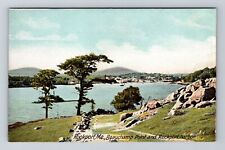 Rockport ME-Maine, Beauchamp Point, Rockport Harbor, Vintage Postcard picture