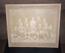 Rare 1917-18 Hampshire Regiment Soccer Rugby Team All Identified Cabinet Photo picture