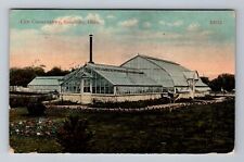 Sandusky OH-Ohio, City Conservatory, c1914 Antique Vintage Postcard picture