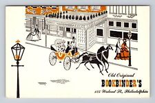 Philadelphia PA-Pennsylvania, Original Bookbinder's Advertising Vintage Postcard picture