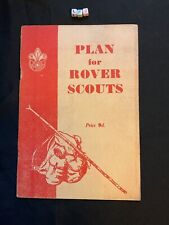 RARE , Plan For Rover Scouts , scouting For Boys , Rover Scouts 1953 picture