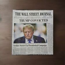 THE WALL STREET JOURNAL FRIDAY MAY 31, 2024 TRUMP CONVICTED Whole Newspaper  picture