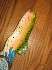 SWEETWATER RAINBOW TROUT Draft Beer Tap Handle Fishing -11