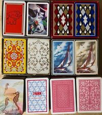 Vintage 1970’s 80’s And Older ~ Bridge Size Mixed Lot of 12 - Great Mix Of Cards picture