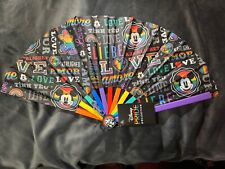 Disneyland Pride Fan 2024 Love Languages. Rainbow. picture