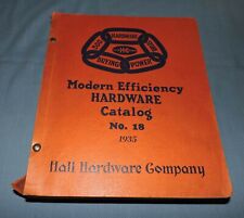 1937 Modern Efficiency Hardware Catalog No. 18 - C3358 picture