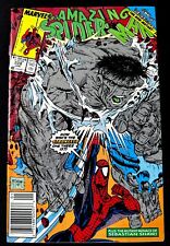 Amazing Spider-Man 328 Hulk Vs. Spider-Man McFarlane Cover Mid Grade Newsstand picture