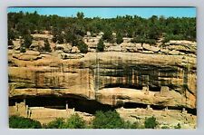 Cortez CO-Colorado, Mesa Verde National Park, Fire Temple Vintage Postcard picture