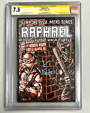 Raphael #1 1985 CGC 7.5 White Pages Signature Series 1st Casey Jones picture