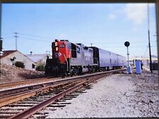 Orig. Med. Format Glass Mounted Slide Southern Pacific 3187 At SF, CA 7-10-78 picture