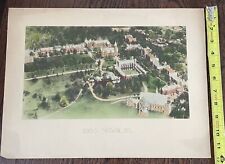 BRYN MAWR, PA.  Ariel View Bryn Mawr College Lithography picture