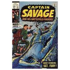 Captain Savage and His Leatherneck Raiders #11 Marvel comics VF minus [c  picture