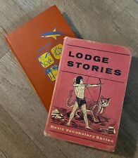 2 SWEET VINTAGE NATIVE AMERICAN BOOKS-LODGE STORIES; THE REAL BOOK ABOUT INDIANS picture