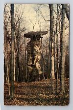 Shoals IN-Indiana, Jug Rock, Natural Rock Formation, Antique Vintage Postcard picture