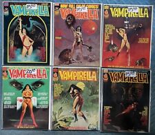 Vampirella #25,30,31,39,42,43,48,49 ORIGINAL Warren Comic Magazine  LOT of 8 picture