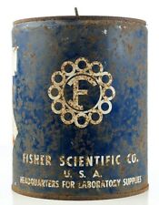 1950s FISHER SCIENTIFIC CO Can n-Hexane Lab Laboratory Scientist Science Space  picture