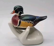 2000 Jett Brunet Ducks Unlimited 1st Wood Duck Miniature Decoy • 3.5