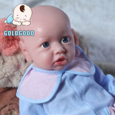 22in 4.7KG FULL BODY SILICONE REBORN BABY GIRL REALISTIC LIFELIKE BABY DOLLS USA picture