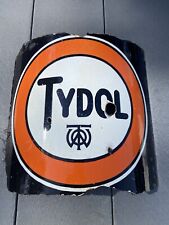 Vintage Tydol Porcelain Gas Pump Sign picture