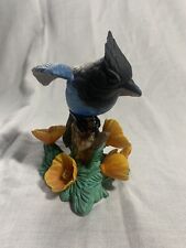 Lenox Steller's Jay Garden Bird Collection - Porcelain Bird Figurine ~ 1996 picture