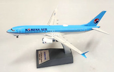 JFox Models 1:200 Boeing 737max8 Korean Air HL8348 with stand Ref: JF-737-8M-001 picture