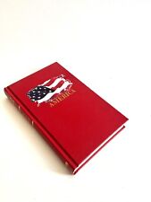 The Patriot Bible; Red; USA; Patriotic; Handmade, 
