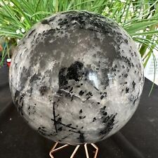 5.72LB Natural Electric Stone Ball Crystal Polishing and Healing 2600g picture