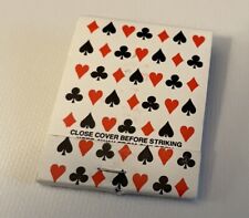 Vintage Playing Card Theme  Matchbook Full Unstruck picture