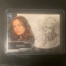 2003 Inkworks Authentic ANGEL Autographed Card A24 Eliza Dushku as Faith, Buffy picture