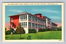 Charlottesville VA-Virginia, George Wright Masonic Building, Vintage Postcard picture