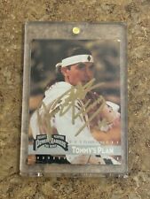MMPR #107 Fleer 1995 Tommys Plan - JDF signature picture