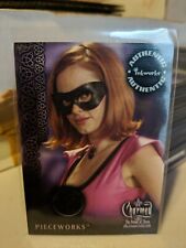 Charmed Power Of Three Rose McGowan PW-4 Costume Card Black Variant *Super Hero* picture