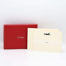 Cartier Stationery Card Letter Note 10 and Envelope 10 w/Box picture