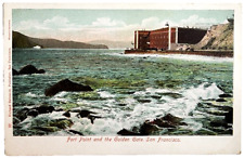 Early 1900s Fort Point and the Golden Gate, San Francisco, CA Postcard picture
