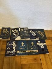 Lot of 9 VTG Navy NAVPERS Military Training Course Books Manuals 1950S READ DESC picture
