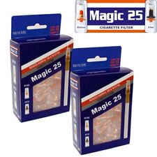 2x MAGIC 25 Cigarette Value Pack 100 Filters Out Tar & Nic ~Free Shipping picture