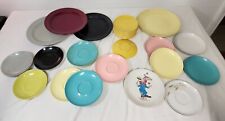 Vintage Mallo Ware Beverly Unmarked Plates Saucers Kitchen Ware Dishes picture